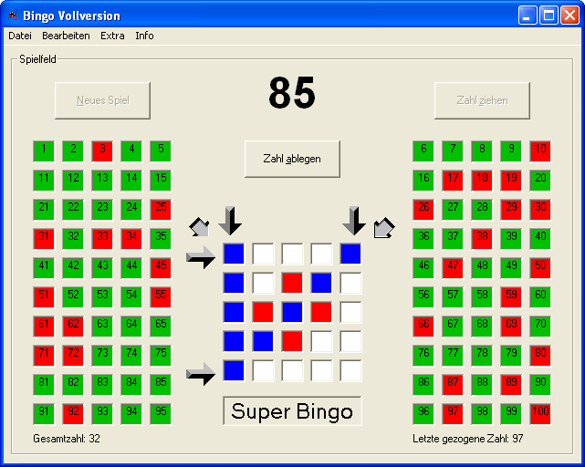 Bingo PC Spiel